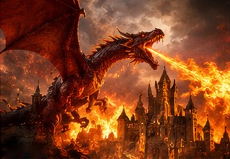 The Dragon Over the Keep