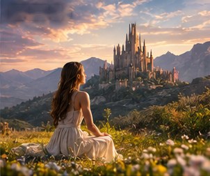 Meadow Before the Castle