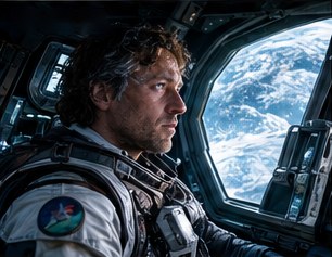 The Astronaut and the Blue Planet