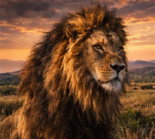 The King of the Savanna