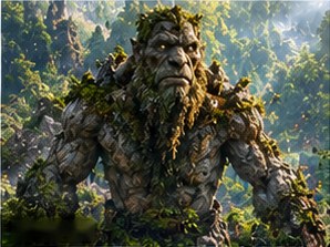 The Moss Giant of the Old Forest