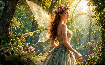 The Fairy in the Flower Light