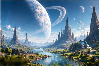 The Ringed Planet Valley