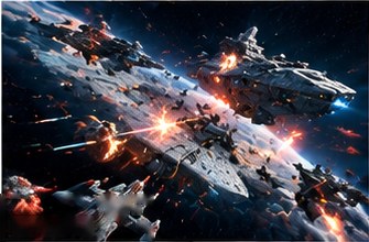 Fleet Battle Above the World