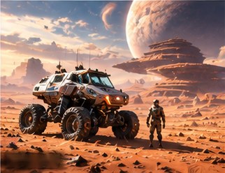 The Rover on the Dusty World