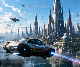 The City of the Flying Cars