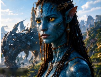 The Dragon Behind the Blue Warrior